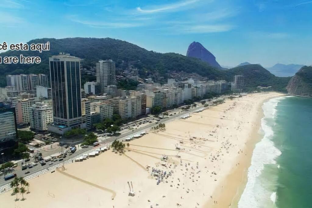 Apartamento Copacabana Beach - Apartamento Confortavel Posto 2 Vista Mar Rio de Janeiro Eksteriør billede