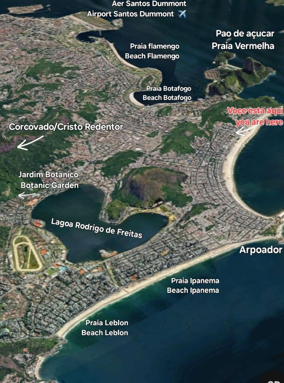Apartamento Copacabana Beach - Apartamento Confortavel Posto 2 Vista Mar Rio de Janeiro Eksteriør billede